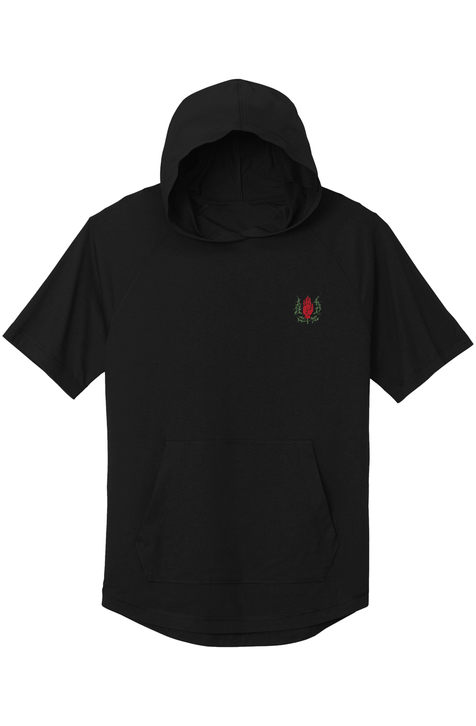 Posi Charge Wicking Short Sleeve Hoodie